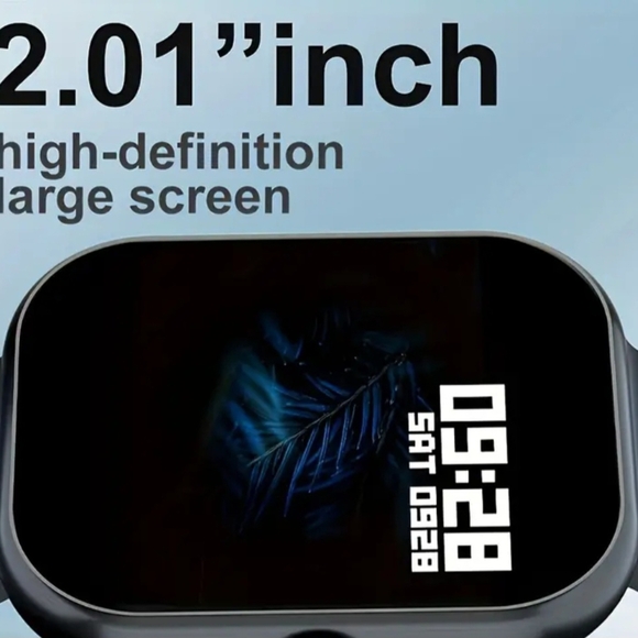 Smart Wearable Watch - Silver and White - Picture 6 of 8